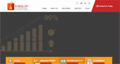 Desktop Screenshot of firedupdigital.com
